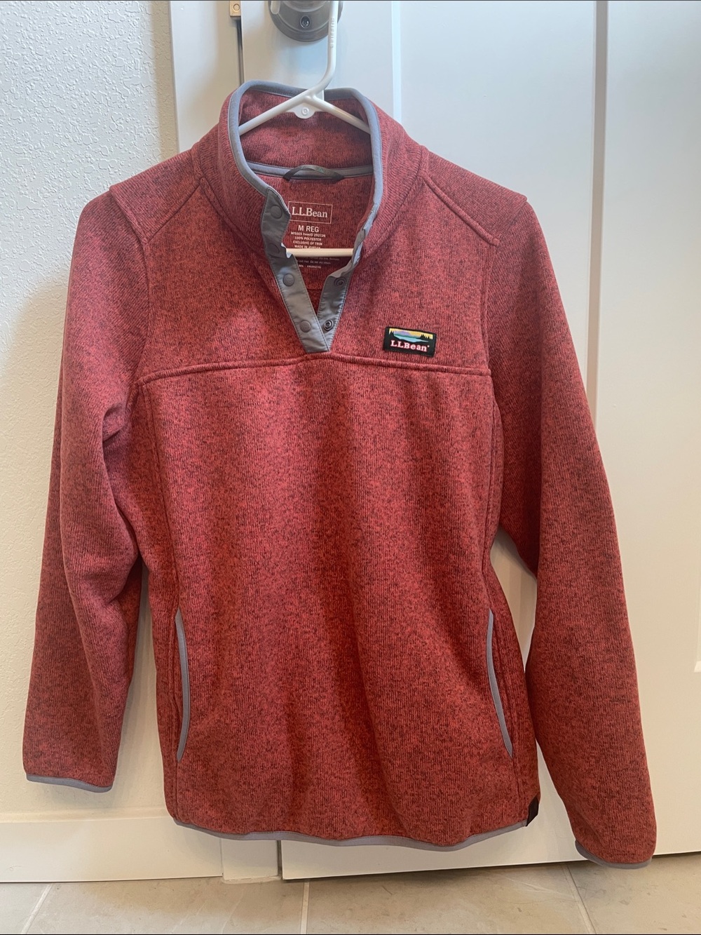 L.L. Bean Quarter-Snap Sweater Fleece Pullover
